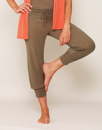 b.well Yoga Kleidung: Damen 3/4 Hose