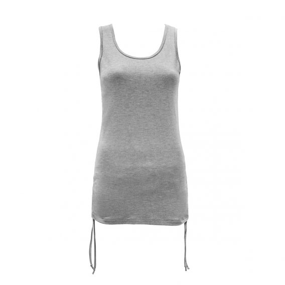 b.well damen Yoga Kleidung: Damen Longtop mit Raffung